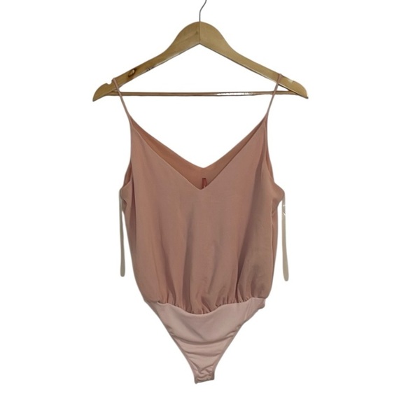 dina be Tops - Aesthetic Mauve Cami Bodysuit, XS